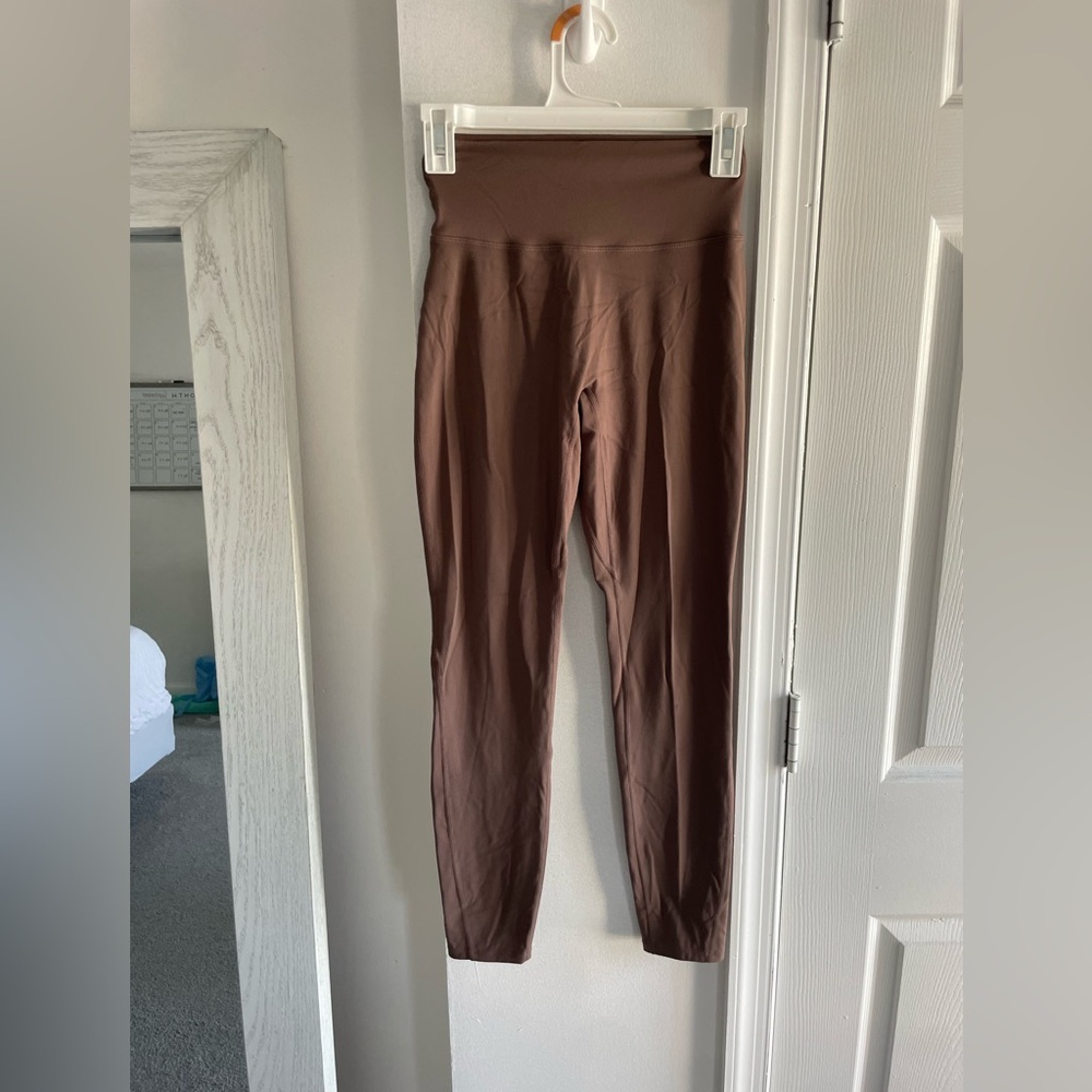 Brown leggings